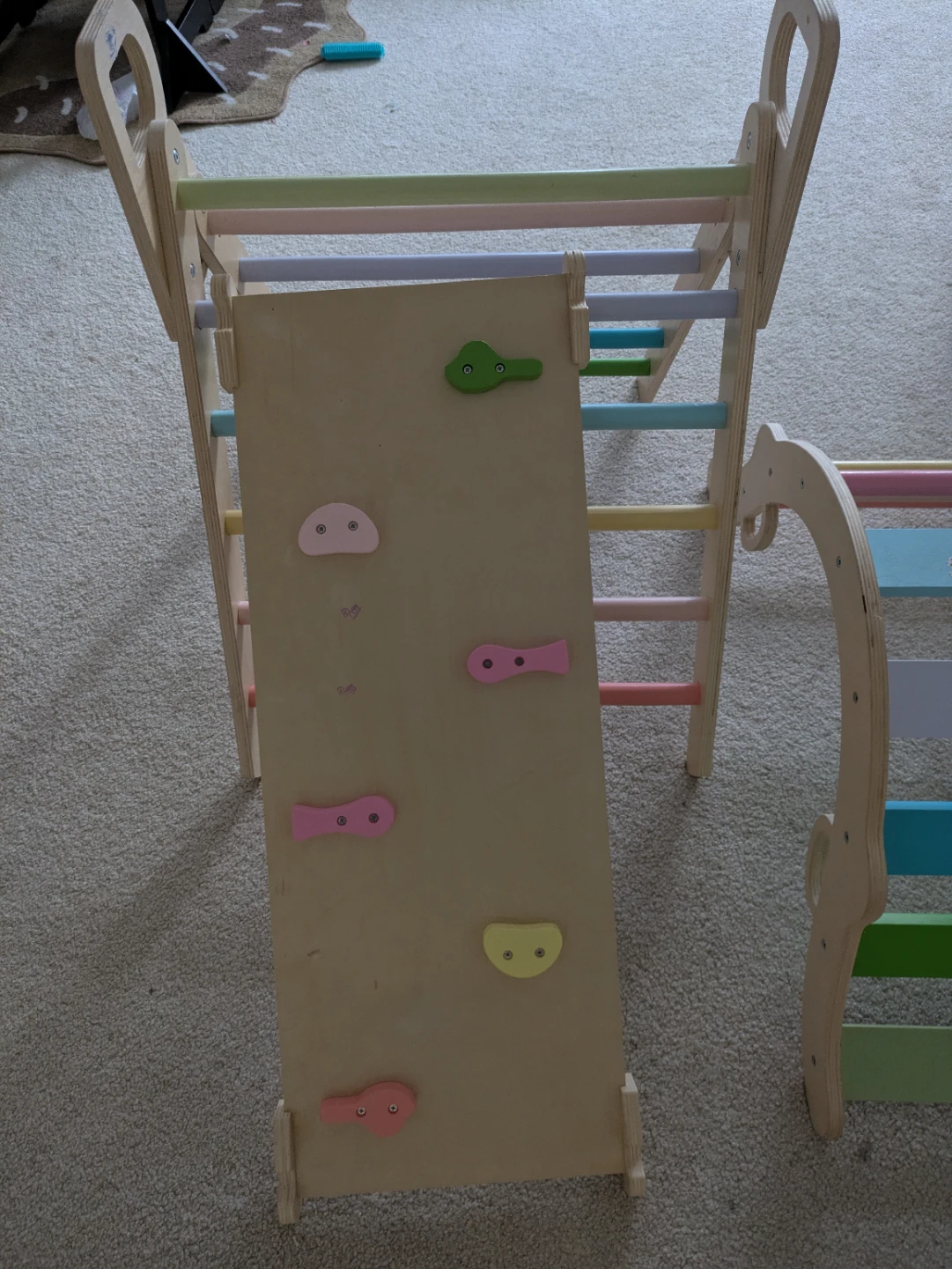 BlueWood Montessori Pikler Triangle Climbing Set - photo 2