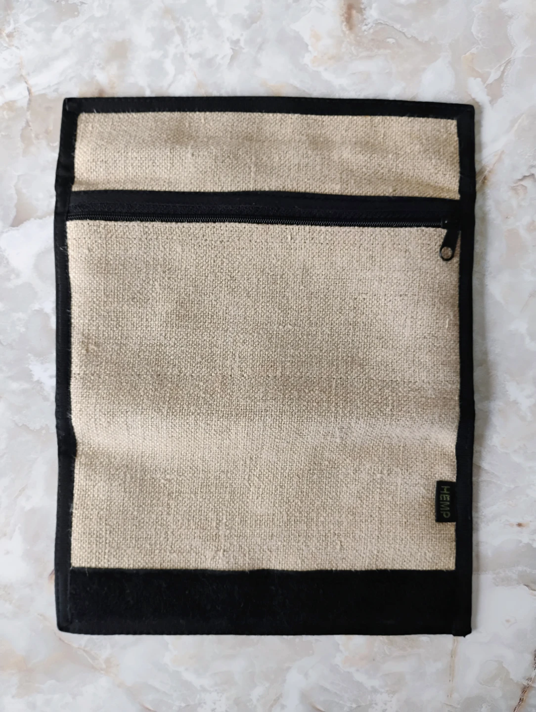 "LIGHTWEIGHT” HEMP CANVAS CHECKBOOK & WALLET - photo 4