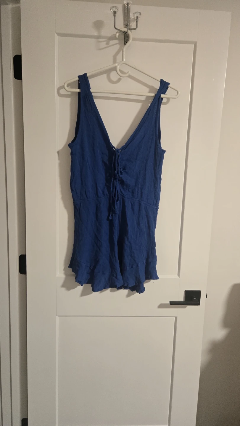 Blue Romper