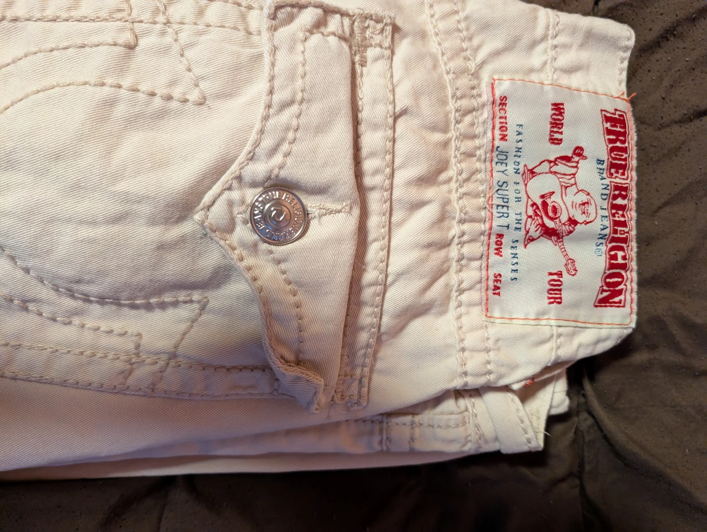 True Religion Joey Super T Jeans Size 30 - photo 2