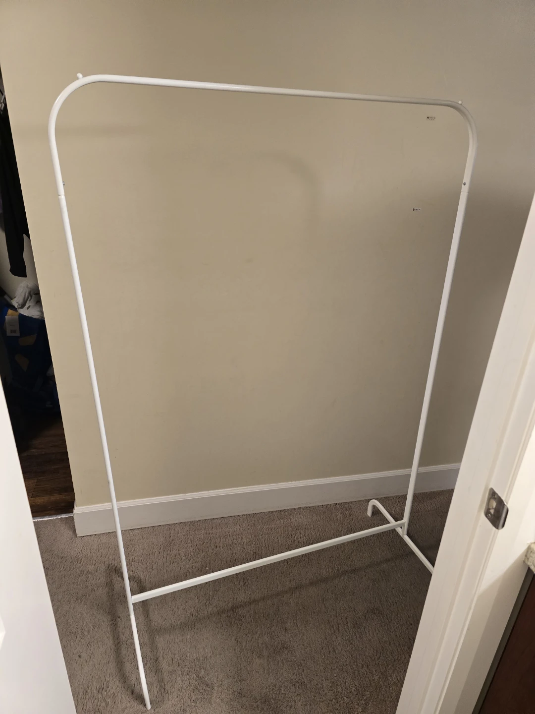 MULIG Clothes rack, white, 99x152 cm (39x59 7/8 ") - photo 3