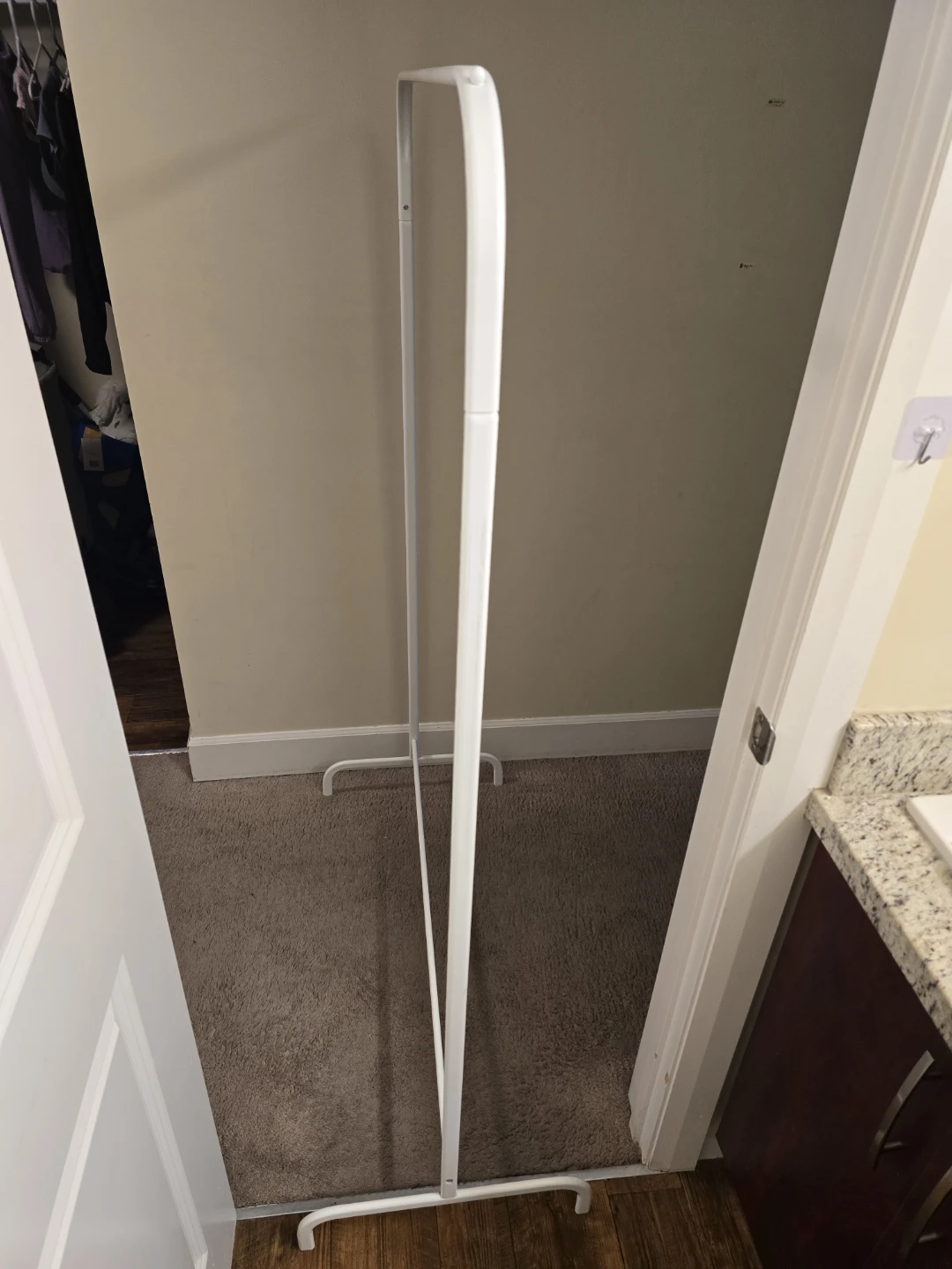 MULIG Clothes rack, white, 99x152 cm (39x59 7/8 ") - photo 4