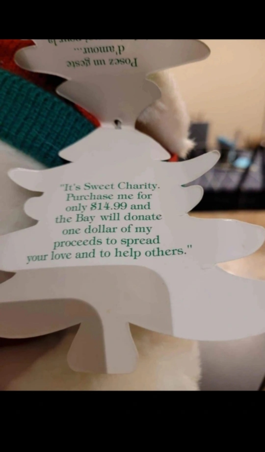HBC Collectable Christmas Teddy Bear - photo 2
