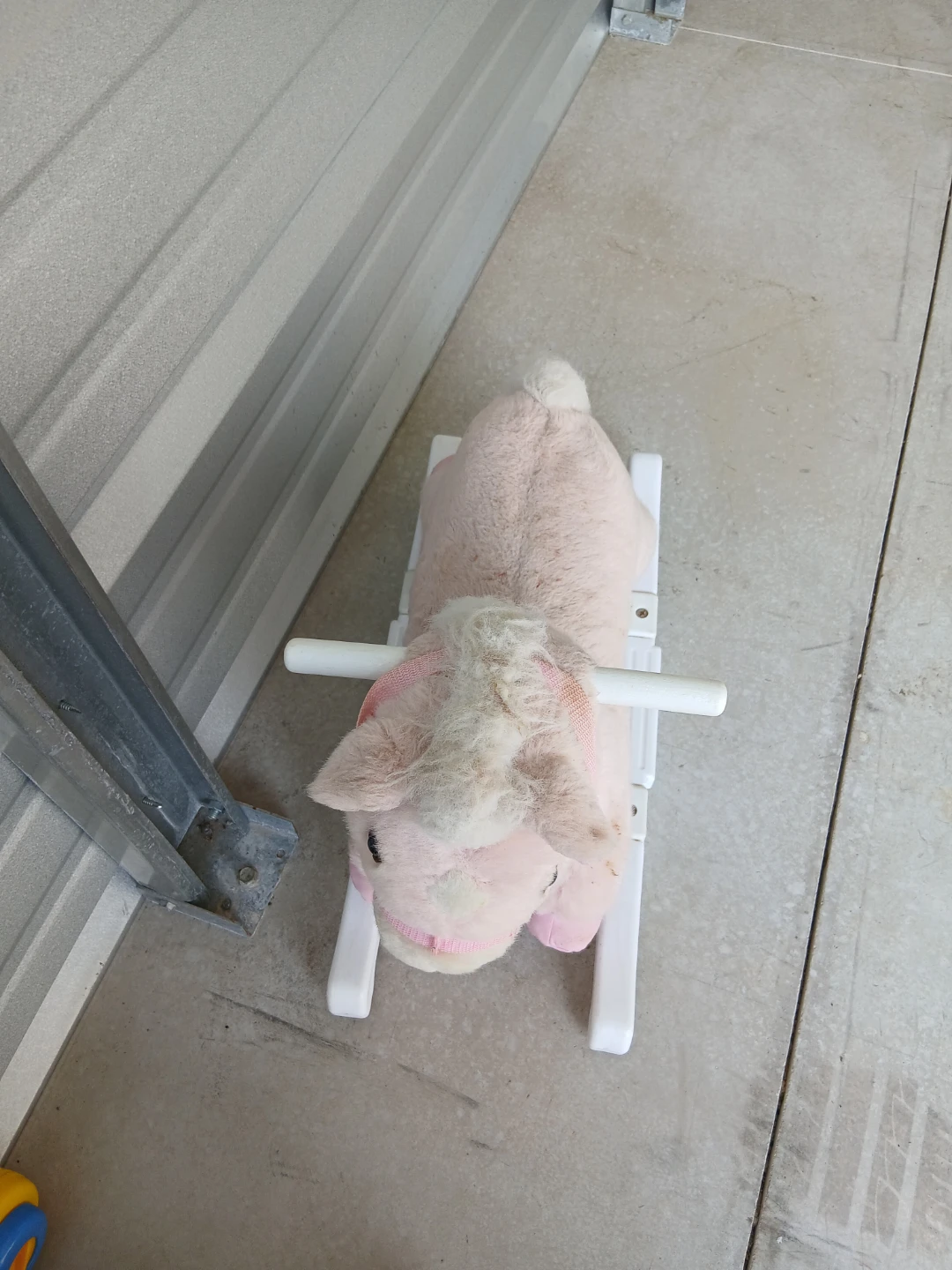 Pink Plush Rocking Horse Toy - photo 2