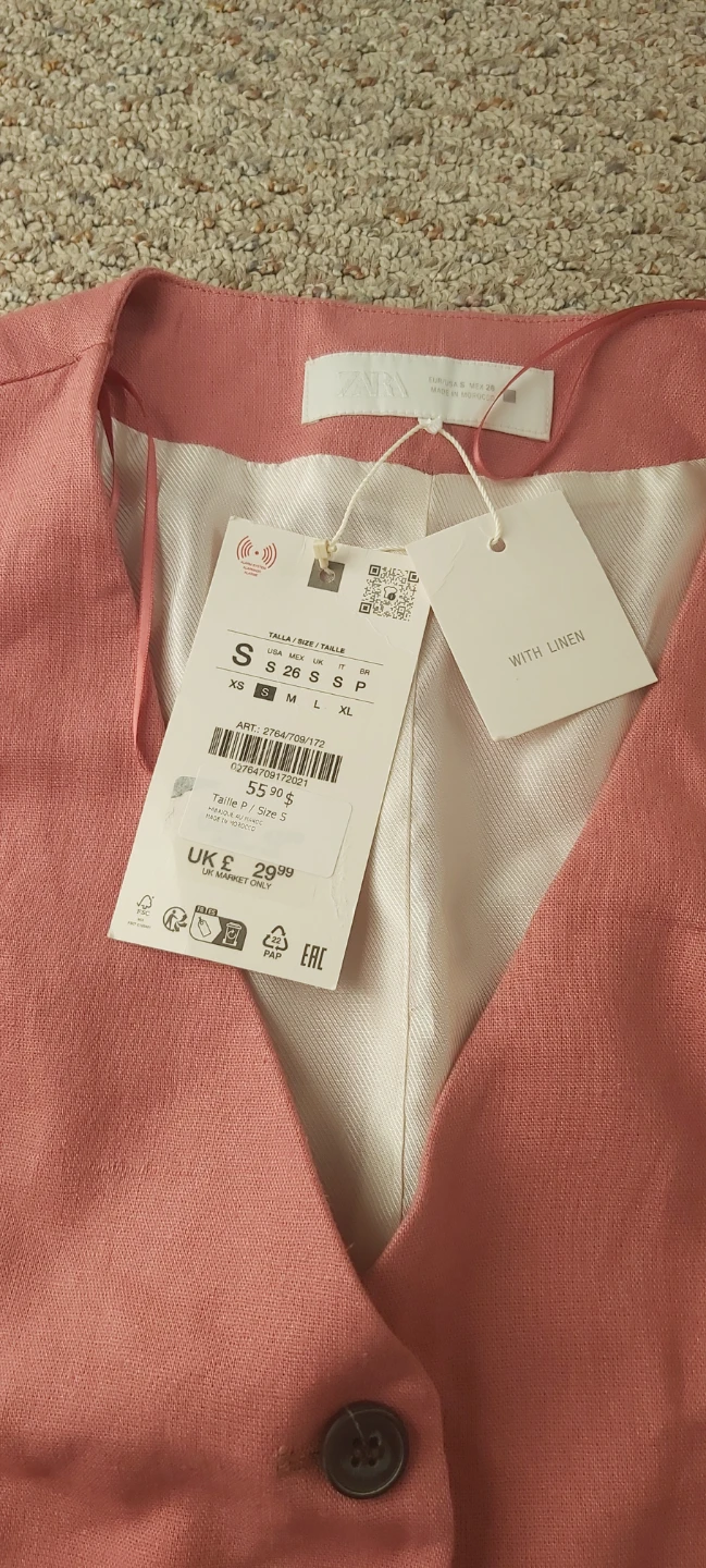 ZARA new Vest size S - photo 2