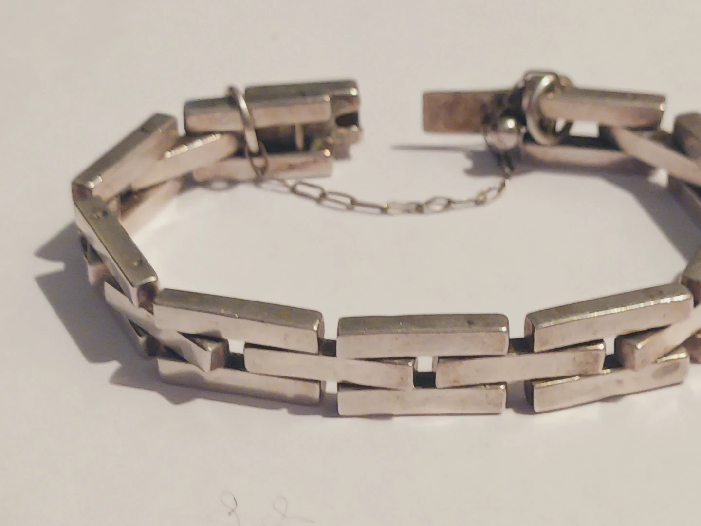 TAXCO MEXICO 925 SIGNED STERLING SILVER 925 BRACELET - photo 2