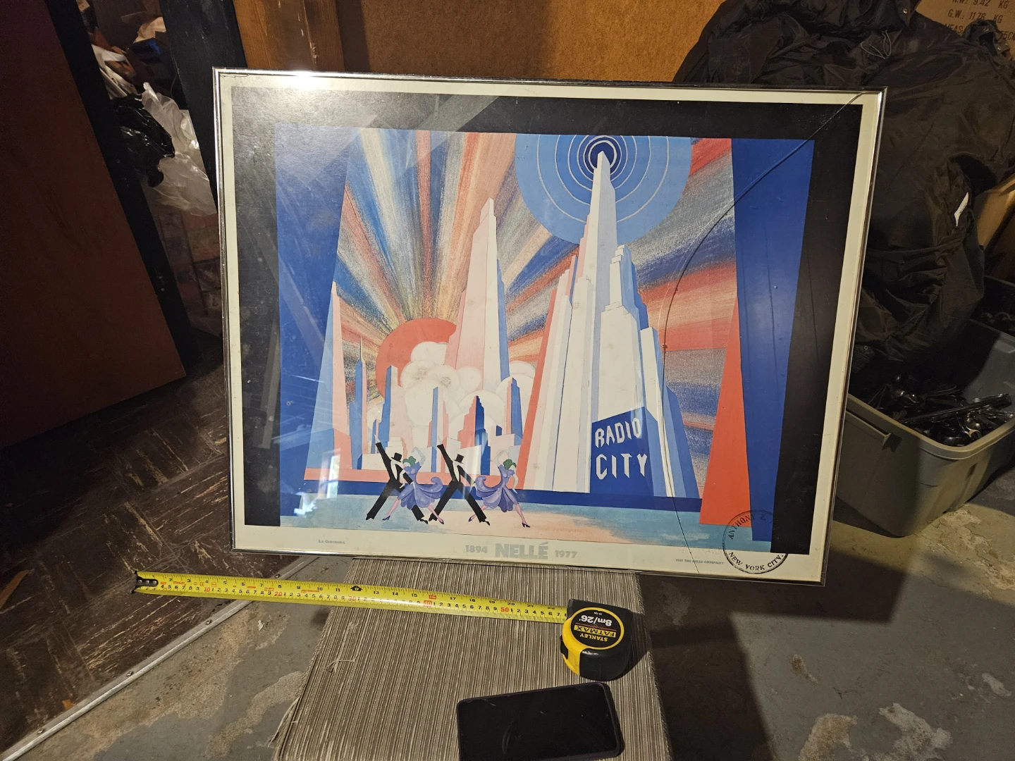 Radio City Poster by Nelle 1977 - photo 2