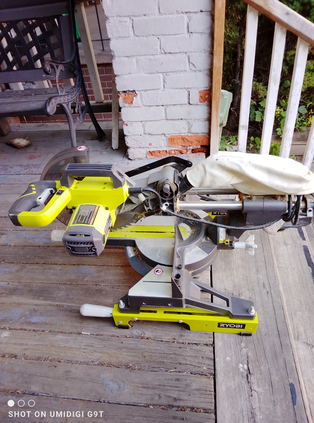 Ryobi Miter Saw with Dust Bag - photo 3