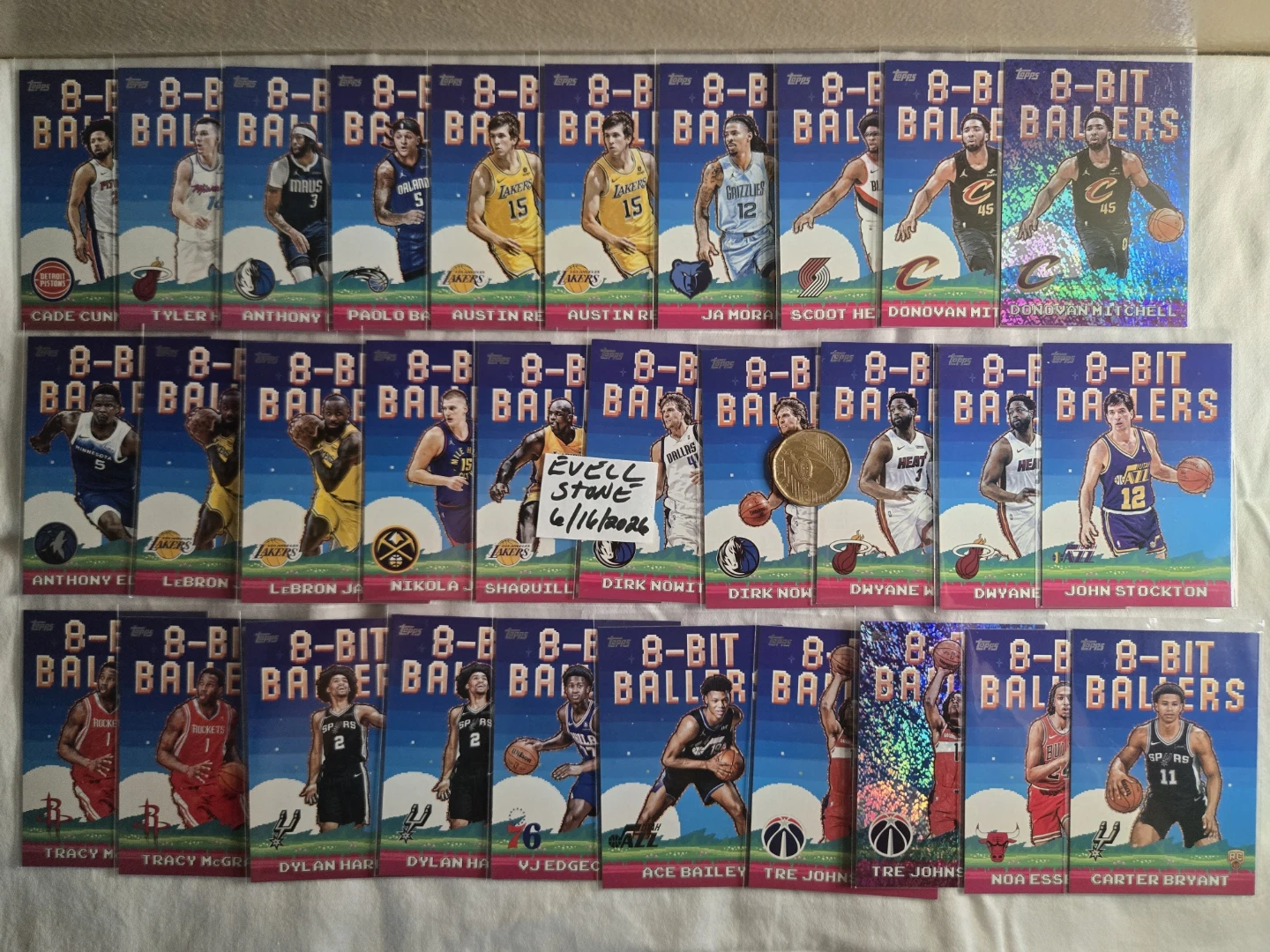 Topps NBA Trading Card Collection - Multiple Sets