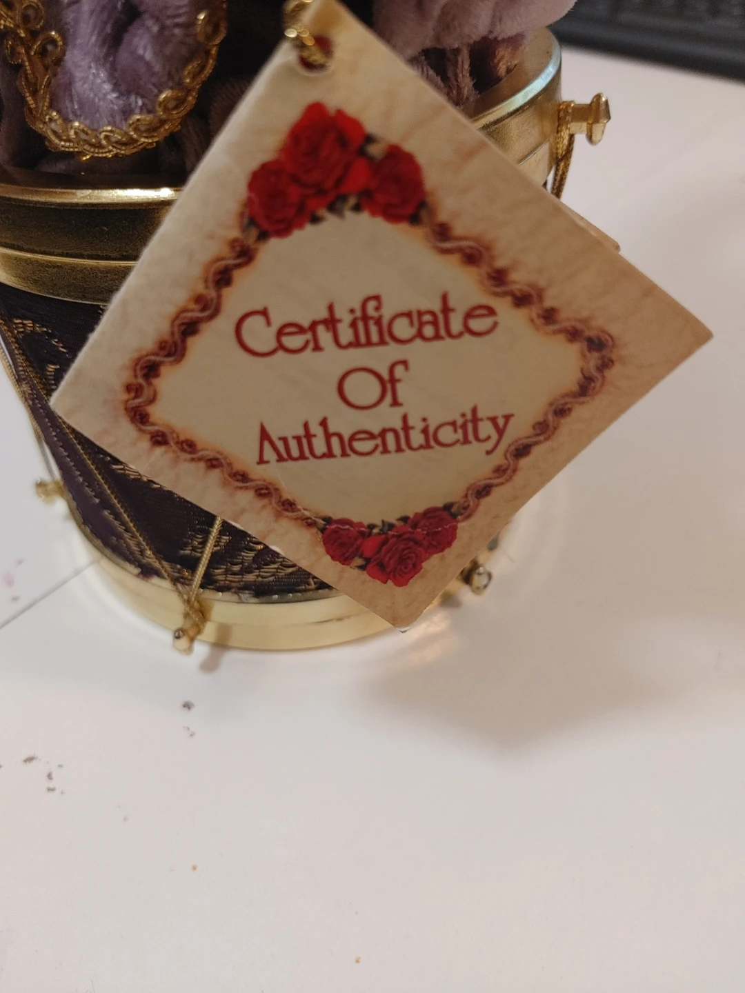 Decorative Jester Figurine with Certificate of Authenticity - photo 2