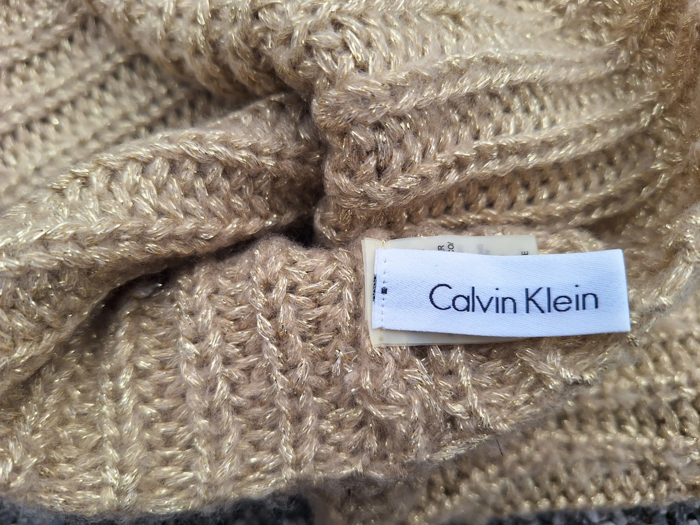 Calvin Klein Knit Infinity Scarf ⚽ (Kit Cat Club rescue) - photo 3