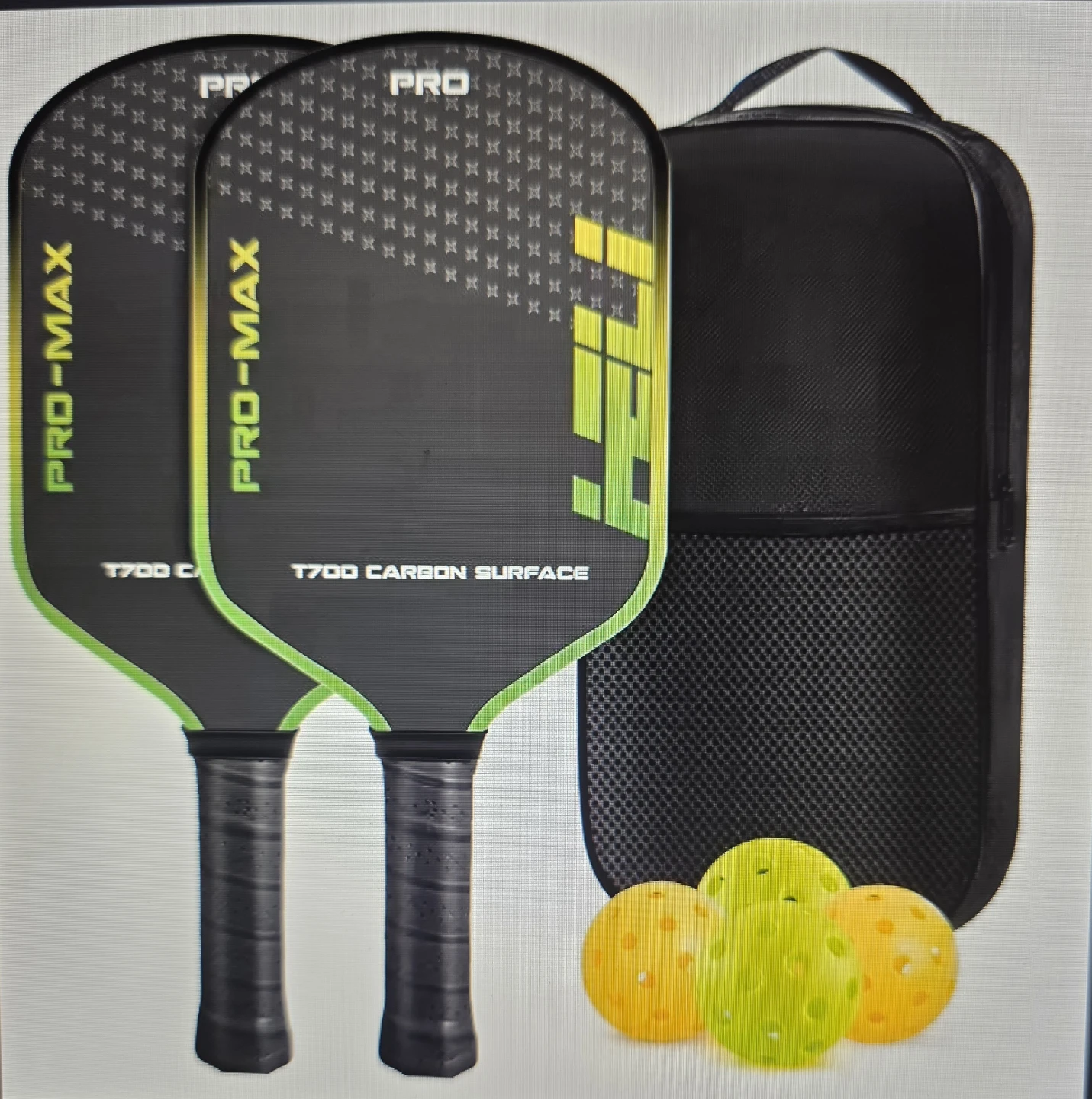 HELIT700 PRO-MAX Pickleball Paddles Set - photo 2