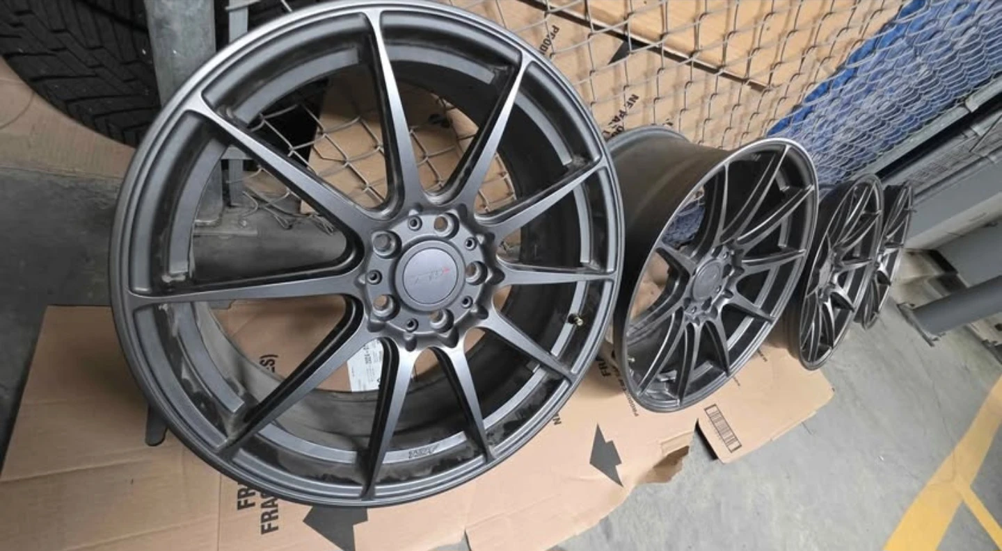 TSW Kemora 18x8.5 Matte Gunmetal Wheels (Set of 4)
