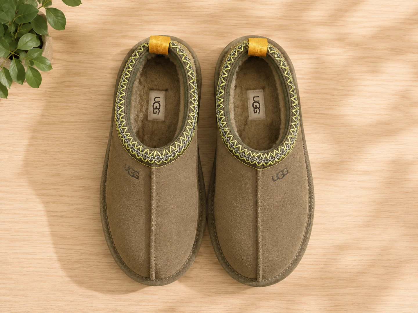 UGG Scuffette Slippers - Olive Green - photo 3