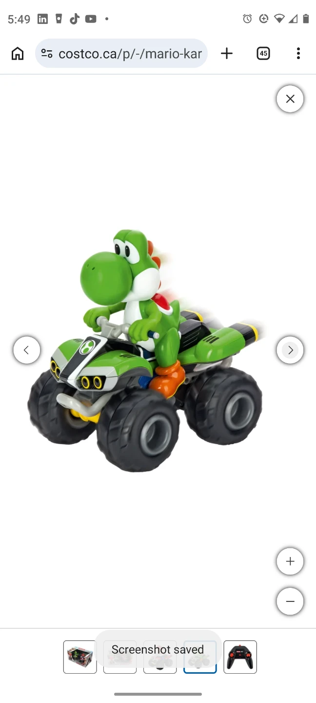 Carrera RC Mario Kart 2-Pack Remote Control Vehicles ⚽ - photo 3