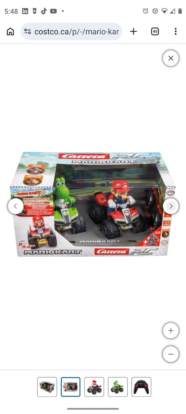 Carrera RC Mario Kart 2-Pack Remote Control Vehicles ⚽ - photo 5