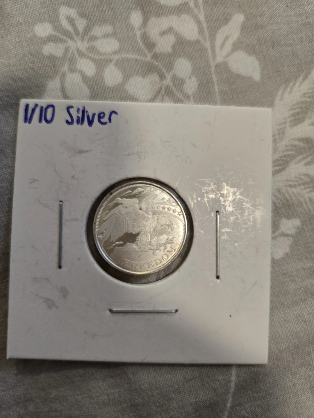 SD Bullion 1/10 oz Fine Silver Round ⚽️