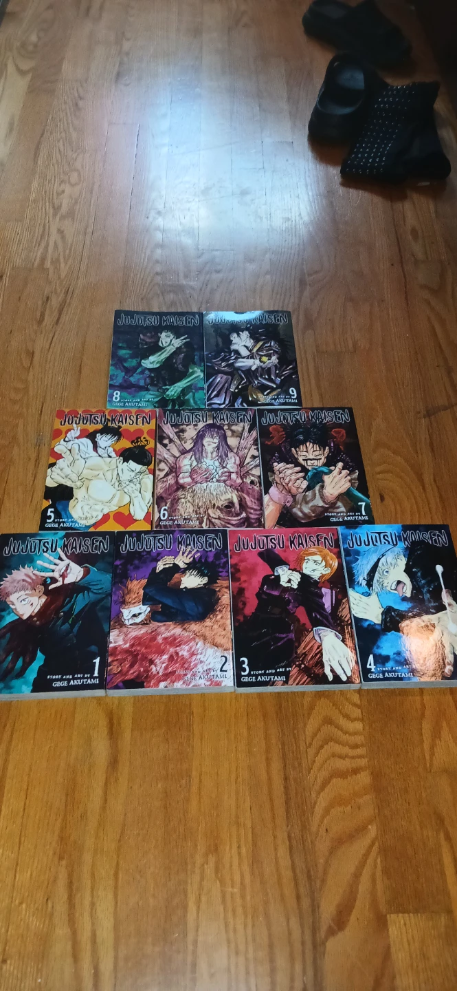 Jujutsu Kaisen Manga Volumes 1-9