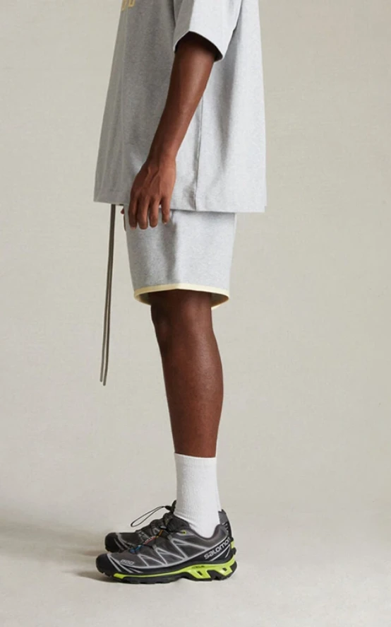 FEAR OF GOD ESSENTIALS Sweat Shorts Grey - photo 3