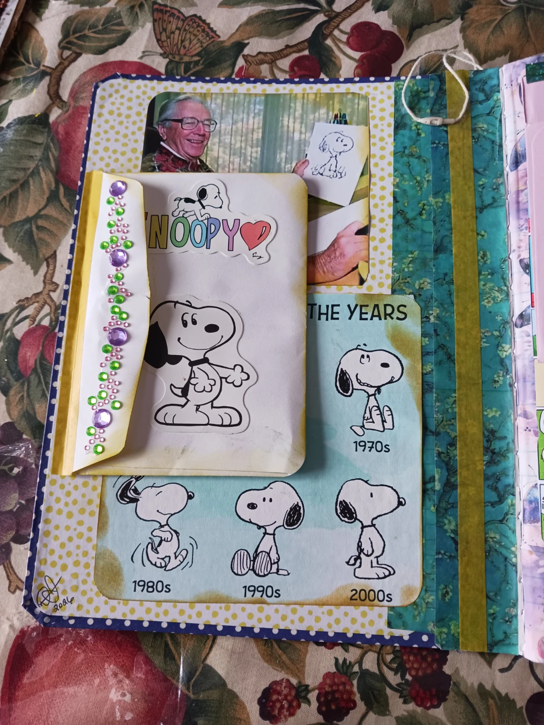 Peanuts Snoopy "Through the Years" Scrapbook/Journal - photo 2