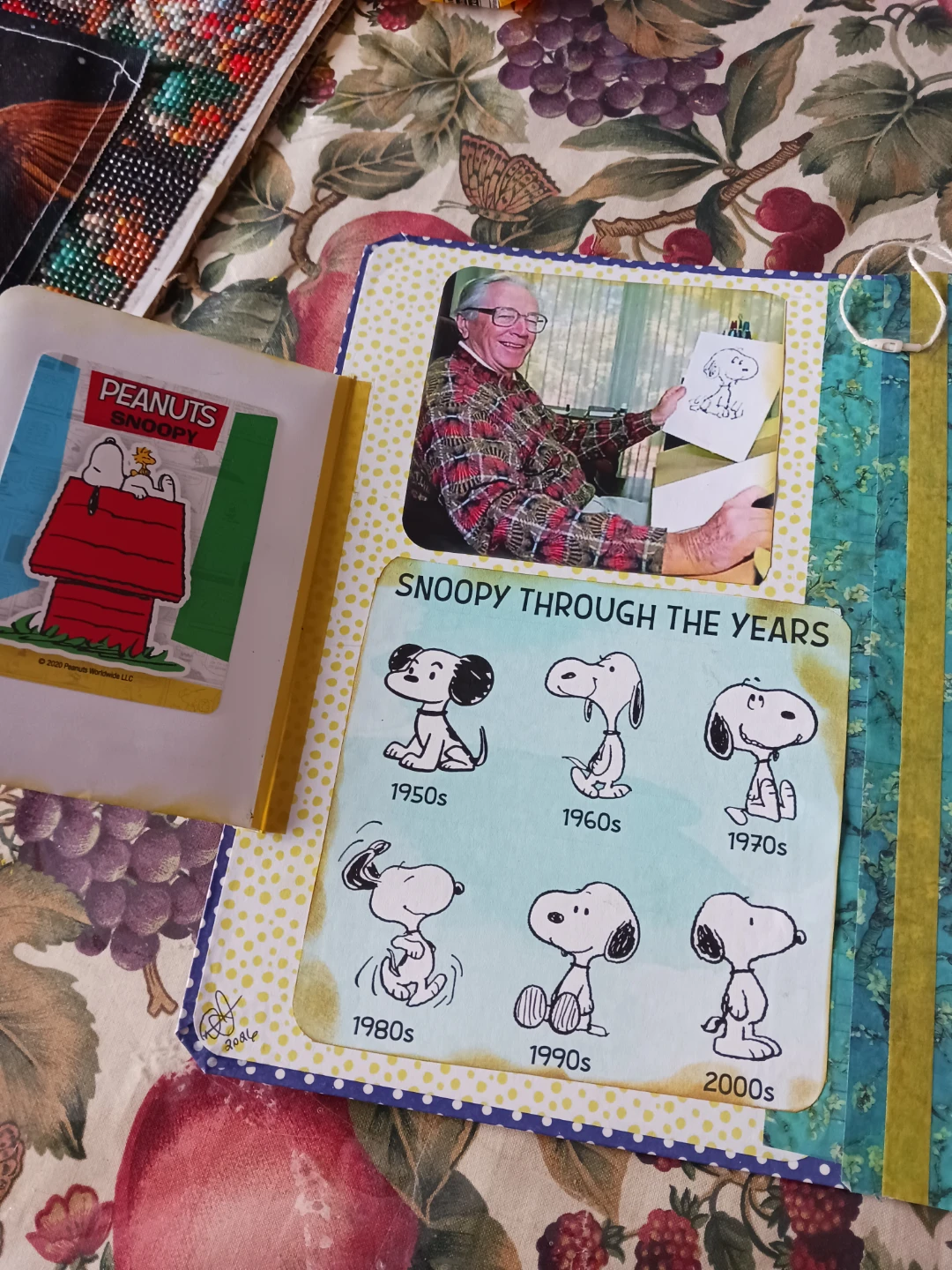 Peanuts Snoopy "Through the Years" Scrapbook/Journal - photo 3