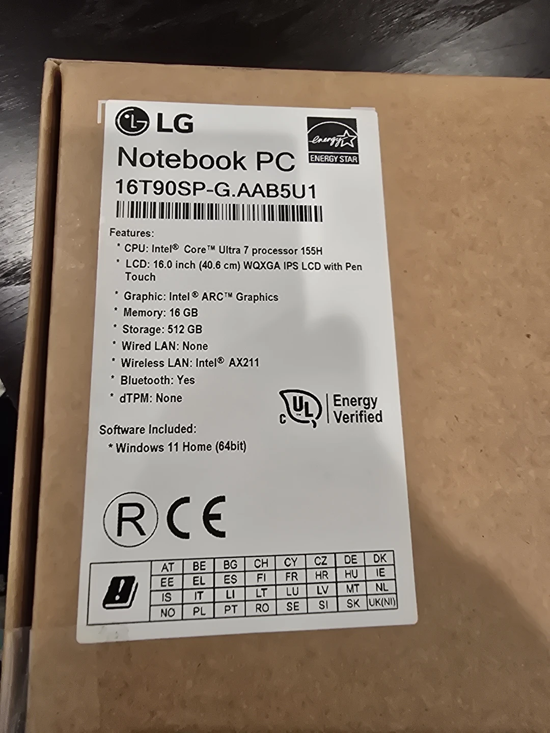 LG Notebook PC 16T90SP-G.AAB5U1 - photo 3