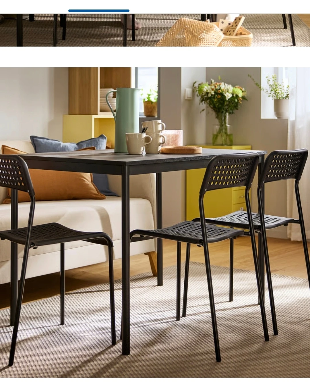 IKEA Dining Table and  Chairs (Set of 3)