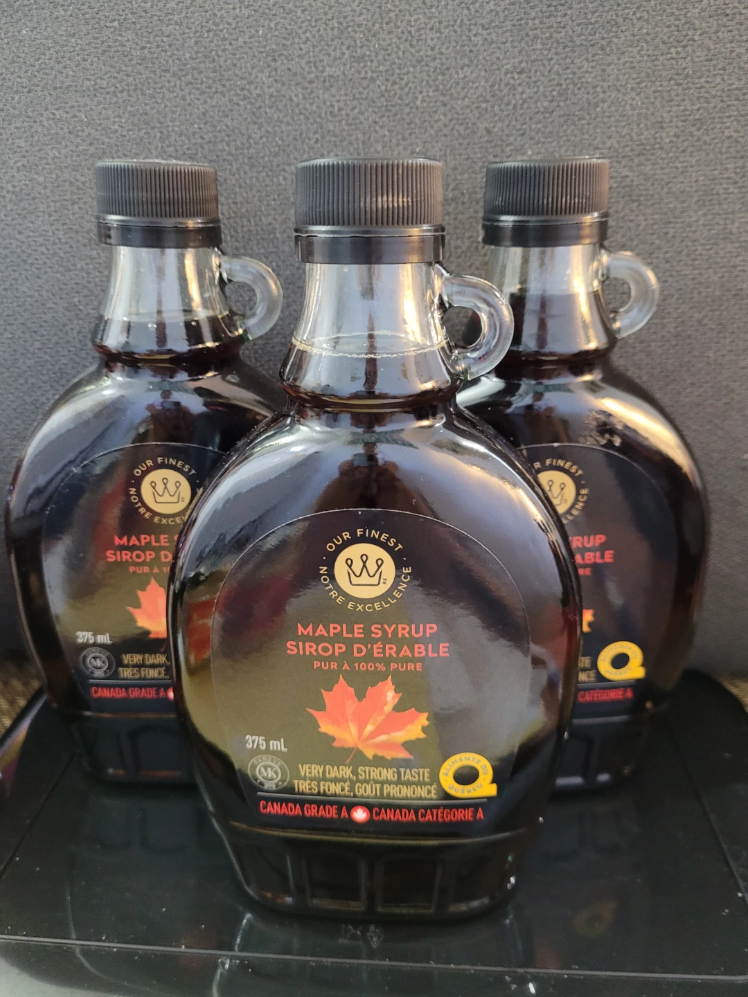 Our Finest Maple Syrup - Very Dark, 375 mL