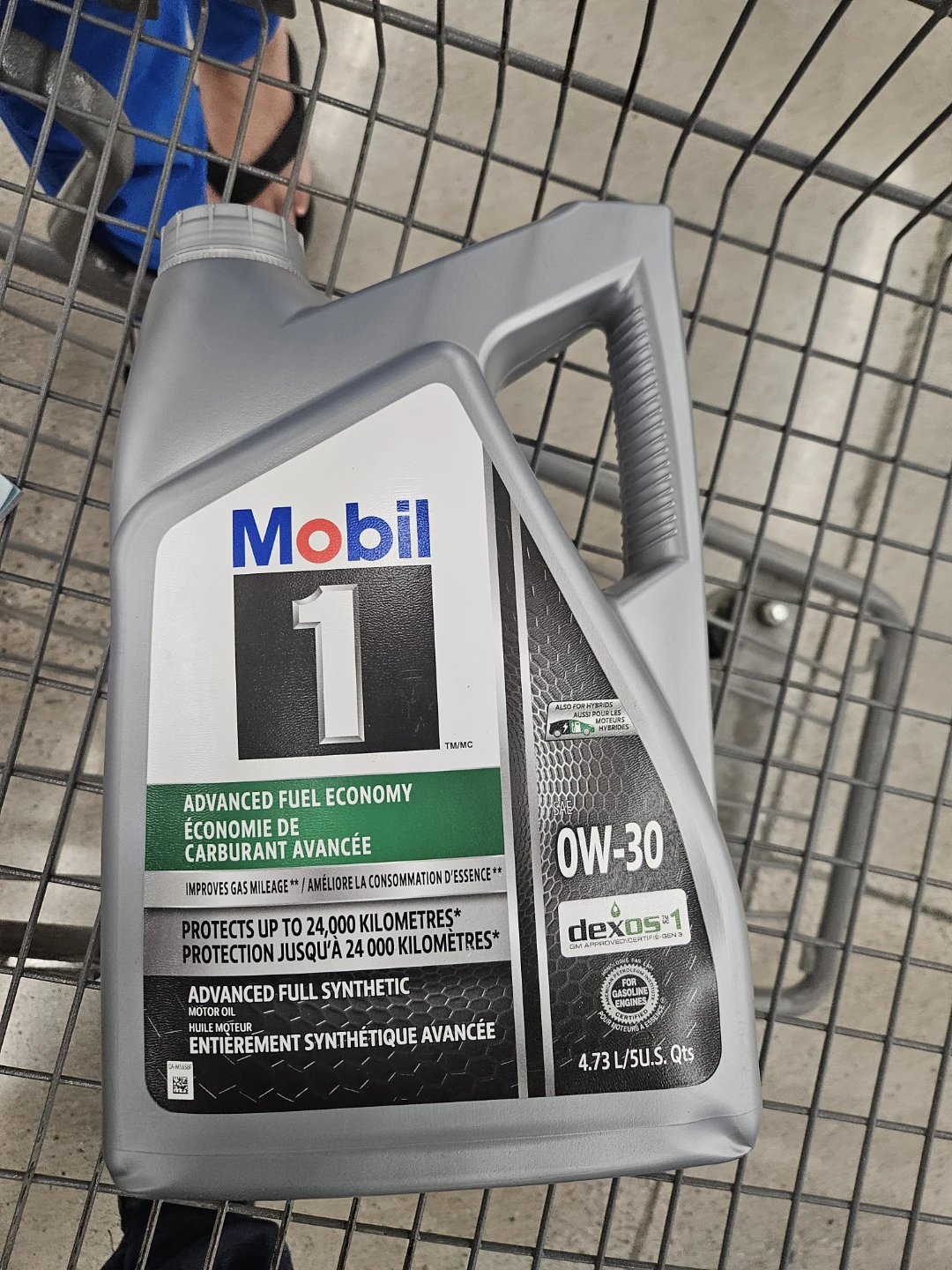 Mobil 1 0W-30 Advanced Full Synthetic Motor Oil