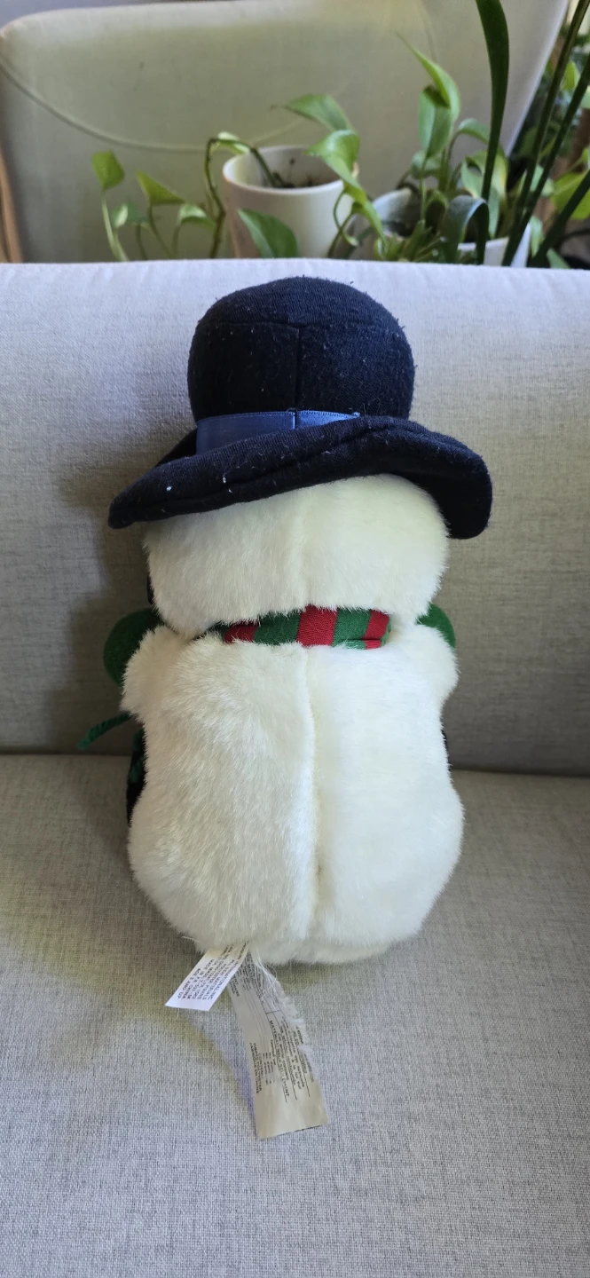 Festive Snowman Plush Toy - photo 2
