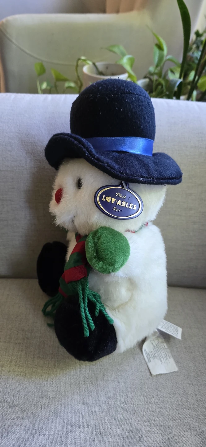 Festive Snowman Plush Toy - photo 3