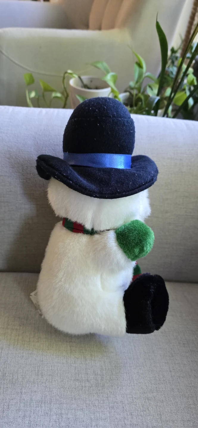 Festive Snowman Plush Toy - photo 4