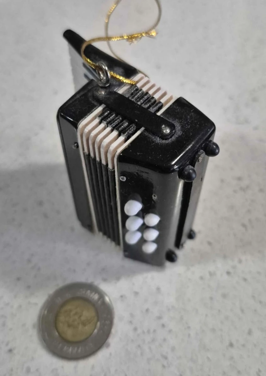 Miniature Accordion Ornament - photo 3