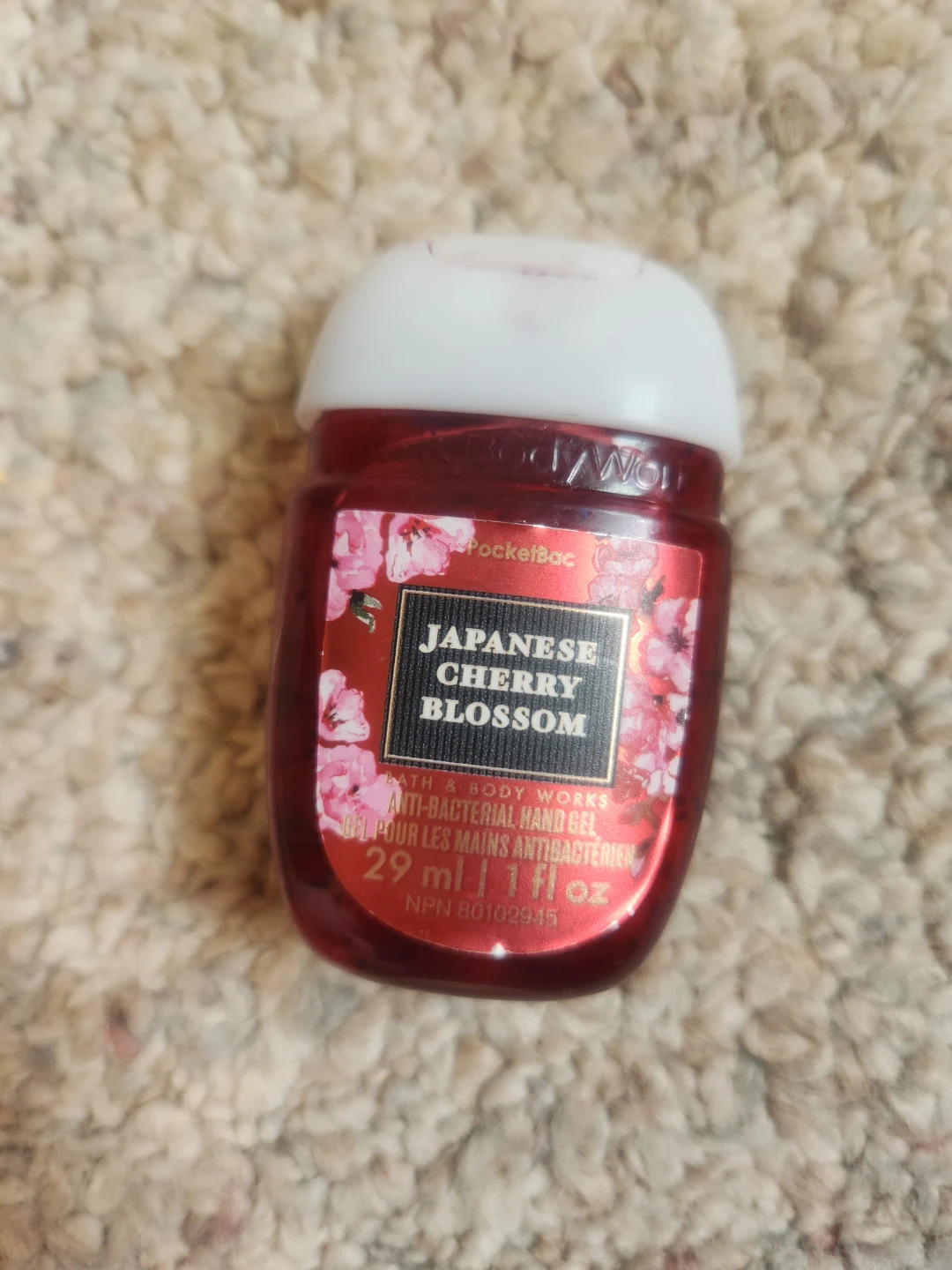 Bath & Body Works Japanese Cherry Blossom sanitizer