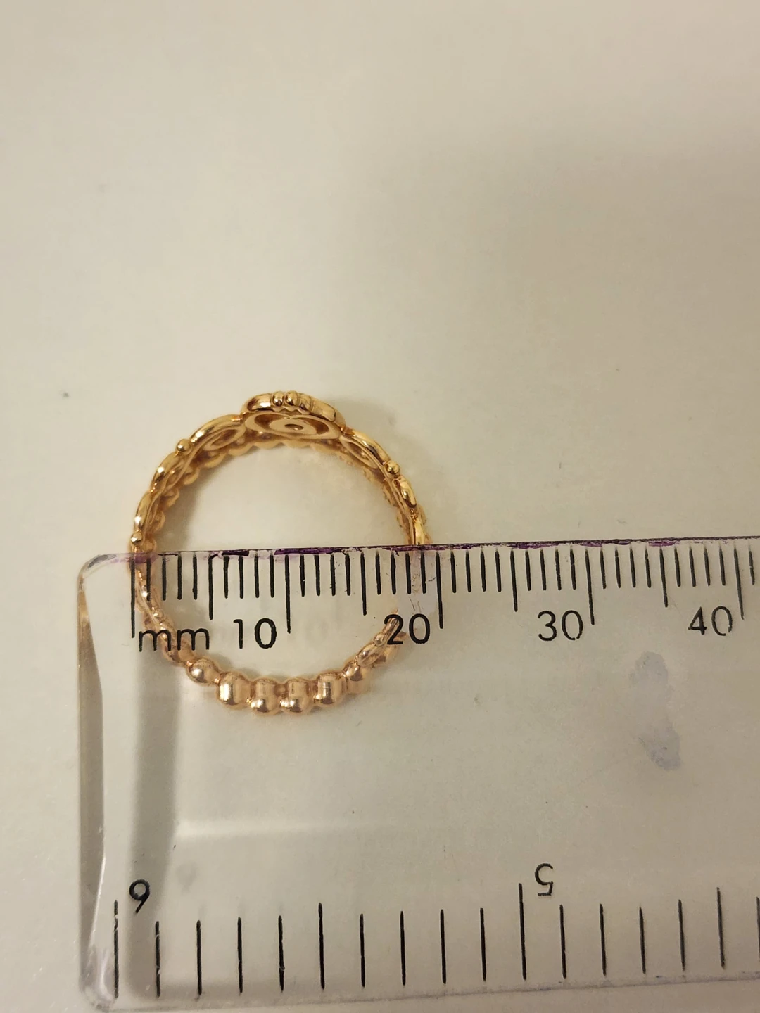Pandora Rose Gold Princess Ring - photo 2