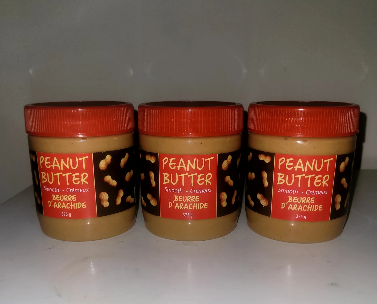 Peanut Butter Trio - 3 x 375g Jars