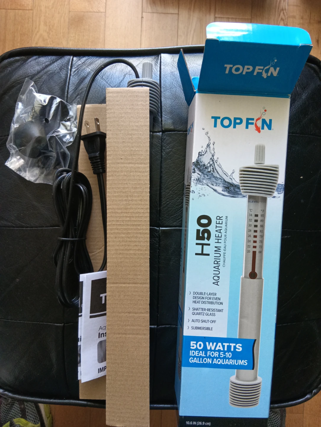 Top Fin H50 Aquarium Heater - 50 Watts - photo 2