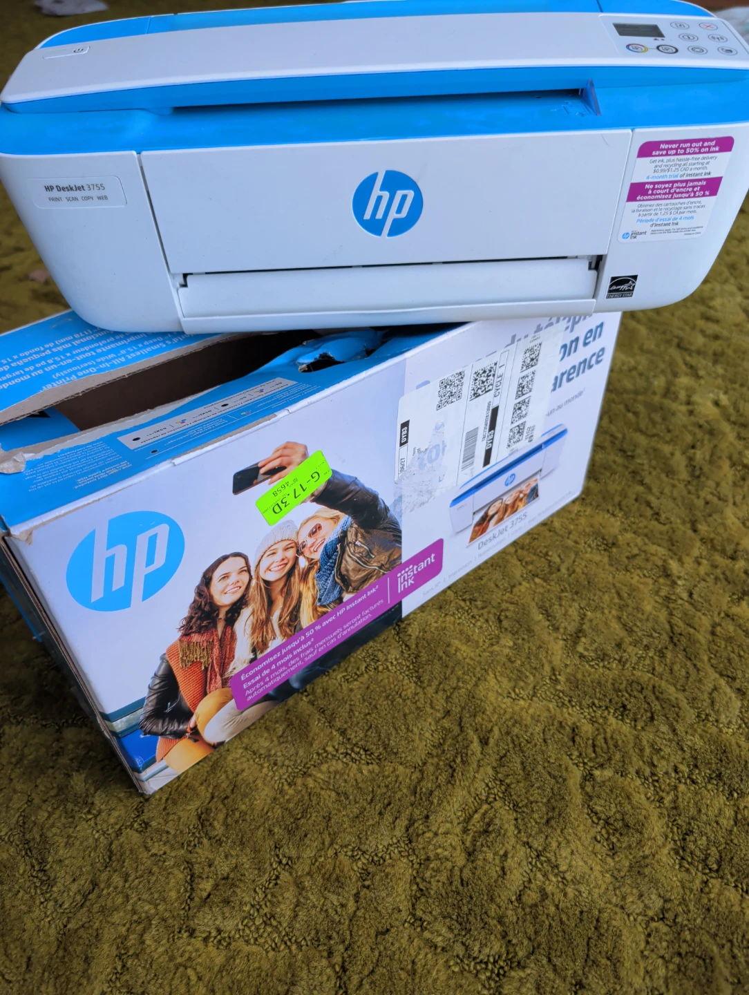 HP DeskJet 3755 All-in-One Printer