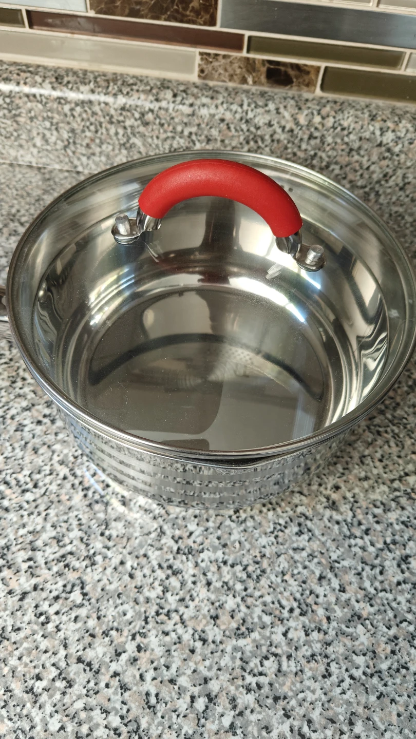 Stainless Steel Saucepan with Lid - photo 3