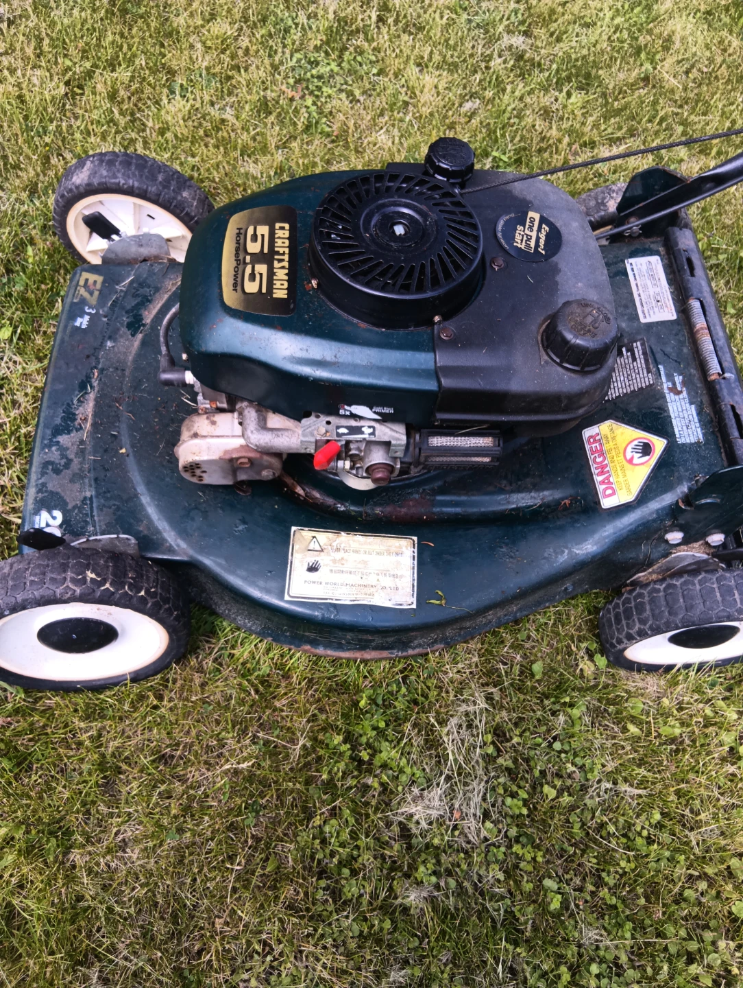 Craftsman 5.5 HP Push Mower - photo 2