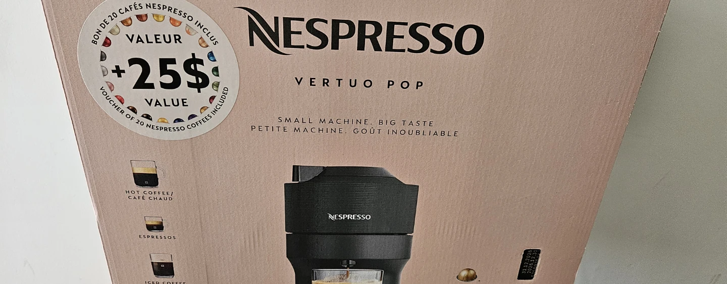 Nespresso Vertuo Pop Coffee Machine