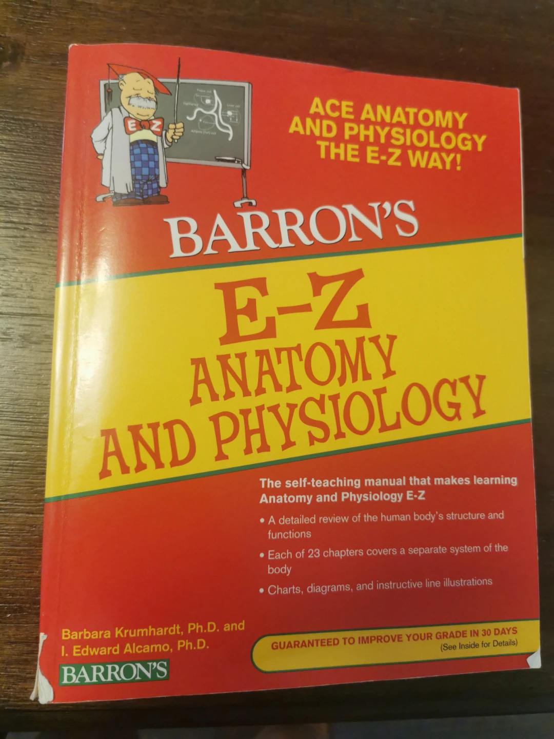 Barron's E-Z Anatomy and Physiology Book