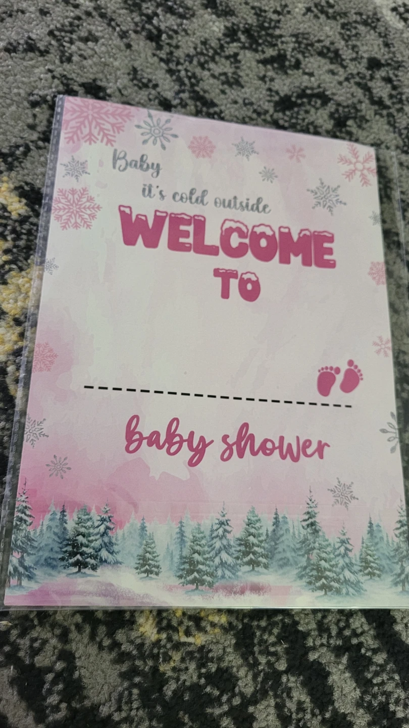Baby It's Cold Outside Baby Shower Decor Kit - photo 5