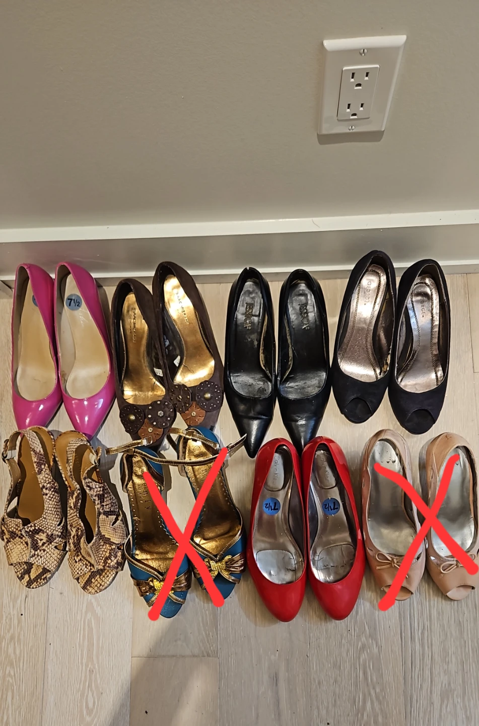 Y2K Heels 6 Pair Bundle