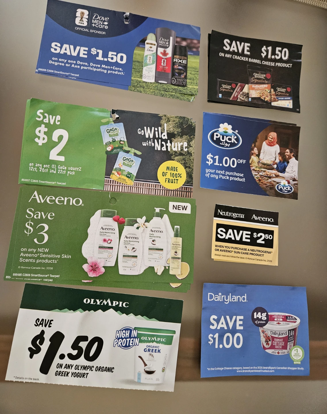 Similac, aveeno, gogo squeeze and multiple other coupons - photo 4