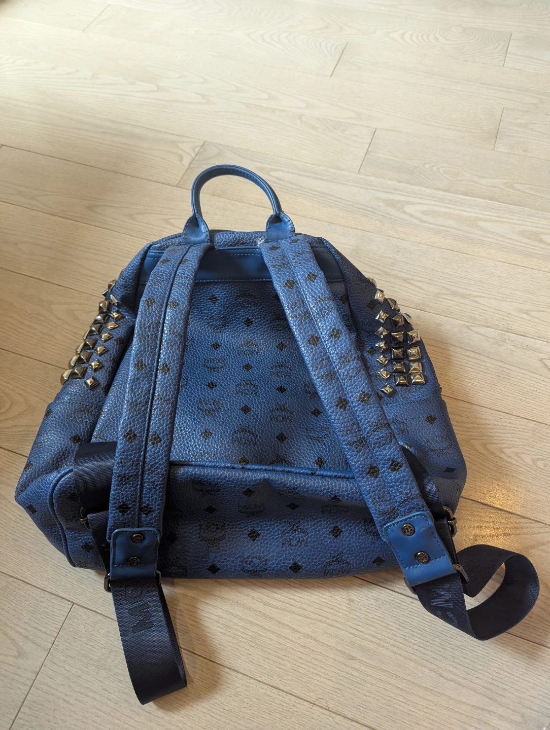 MCM Studded Backpack - photo 3