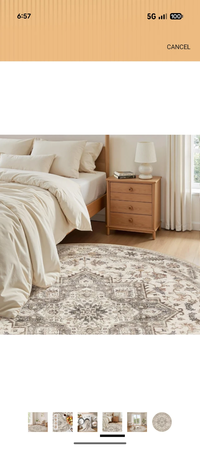 Round Area Rug - photo 4