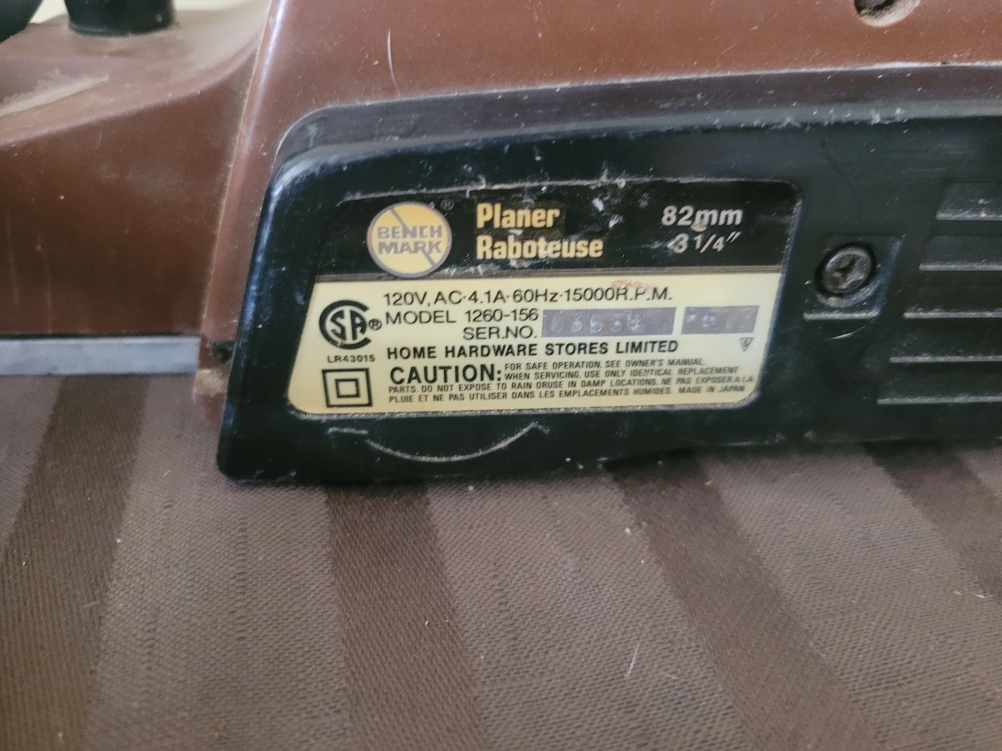 Skil 4115Ti Jigsaw & Bench Mark Planer - photo 3