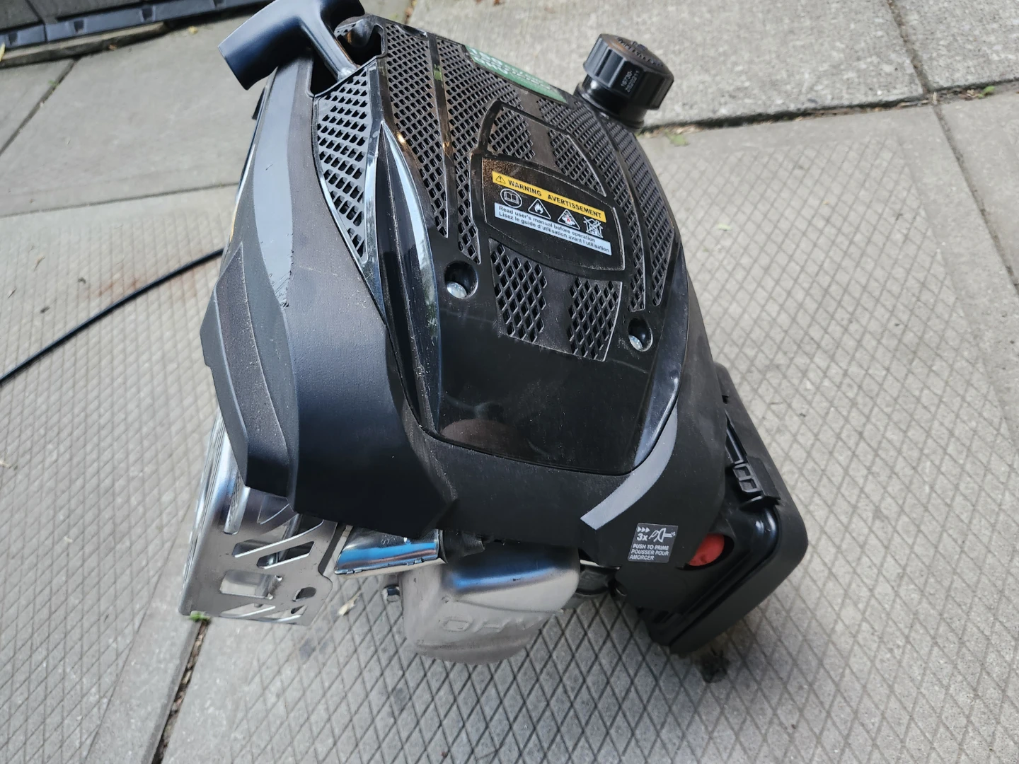 Almost new 150cc OHV Engine for mower (read description) - photo 2