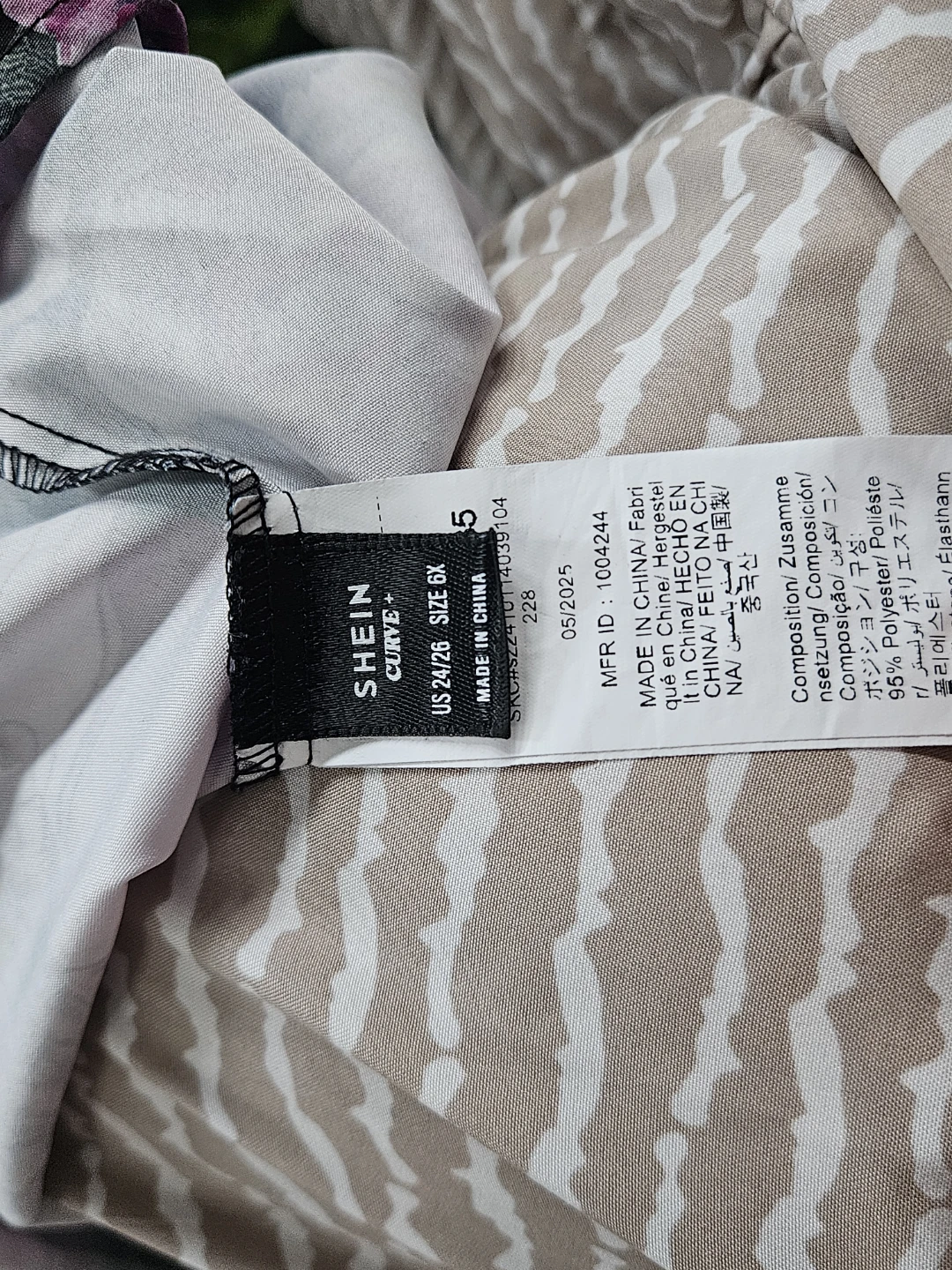 SHEIN CURVE+ Floral Maxi Dress,6x. Like 4/5 x - photo 3